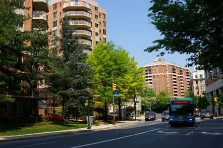 These appear to be condos across from the terminal on Woodmont Ave.