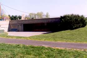 This is a view of part of the school. The school is buried underground to save energy just like Terraset School in Reston.