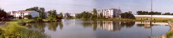 This is a view of Cameron Pond from the north side of the pond.  We will be walking on the south side.