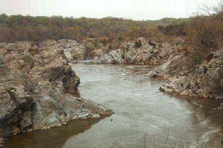 This is a good observation point for one branch of the Potomac River.