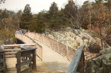 This bridge passes over the second river channel.