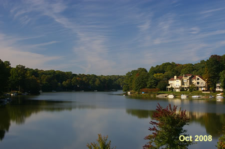 Lake Audubon may be seen on the right.