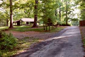 A picnic area appears on the left near North Shore Dr.