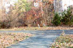 After crossing the bridge turn left at the next intersecting wide asphalt trail.