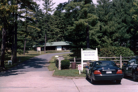 Entrance road to Sugarloaf Mountain at Stronghold.