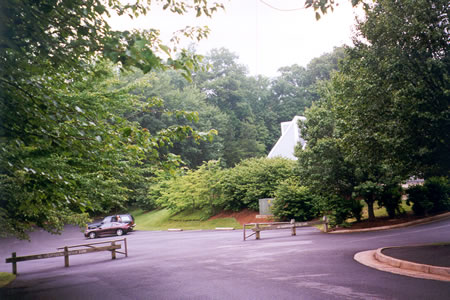 The walk ends back at the Glade Pool Parking lot.